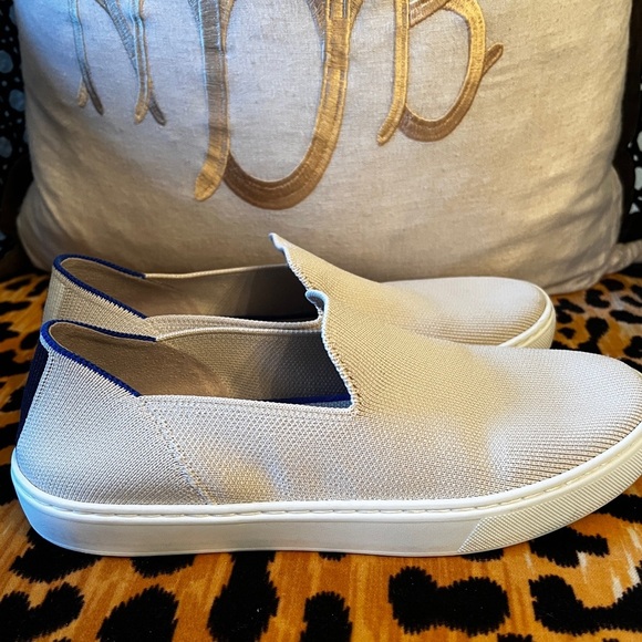 ROTHY’S The Original Sneaker Sand Textile Washable Shoes - Picture 10 of 14